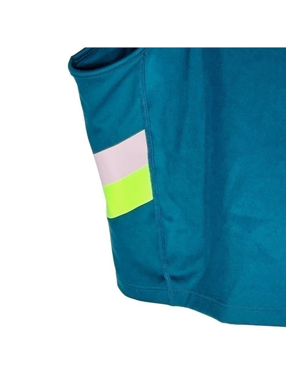 Nike Teal Cropped Training Tank Mesh Size 3X - Picture 3 of 15